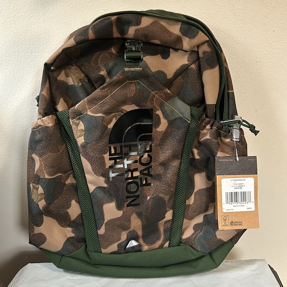 The North Face Youth Mini Recon Backpack 19.5L Utility Brown Camo - Picture 4 of 5